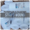 big blue string wound filter cartridge  medium