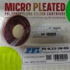 d micro pleated polypropylene filter cartridge  medium