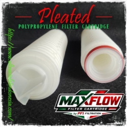 polypropylene pleated filter cartridge soe  large